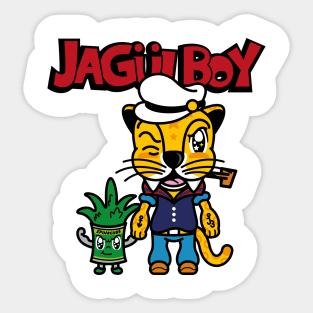 Jagui Boy | Jaguar Popeye Sticker